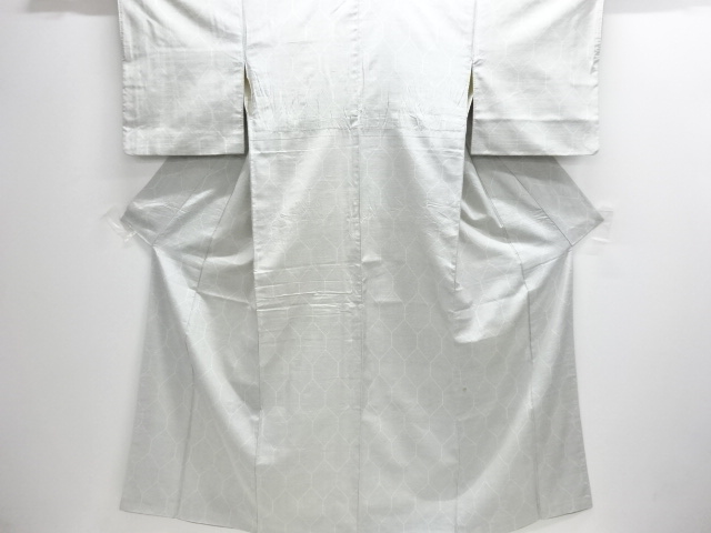 JAPANESE KIMONO / ANTIQUE KIMONO / SILK / TOKAMACHI TSUMUGI / WOVEN KIKKO